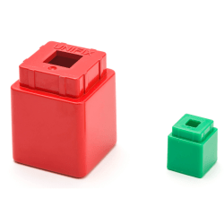 Didax Jumbo Unifix Cubes, 1-1/2", Assorted, Grade Pre-K To K, Set Of 20 Cubes