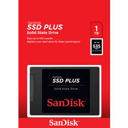 SanDisk® SSD PLUS Internal SSD, 1TB, SATA600, SDSSDA-1T00-G26