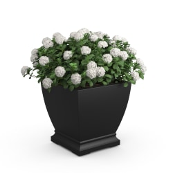 Mayne Acadia Planter, 20"H, Black