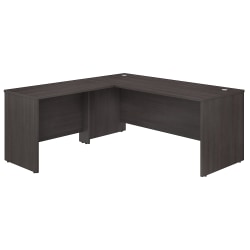 Bush Business Furniture Studio C 72"W L-Shaped Desk With 42"W Return, Storm Gray, Standard Delivery
