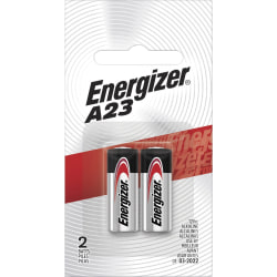 Energizer 377 Silver Oxide Button Battery 2-Packs - For Keyless Entry, Garage Door Opener, Electronic Device - A23 - 12 V DC - 2/Pack - 72 / Carton