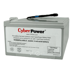 CyberPower RB12120X2B - UPS battery - 2 x battery - lead acid - 12 Ah - for Smart App Sinewave PR1000LCD