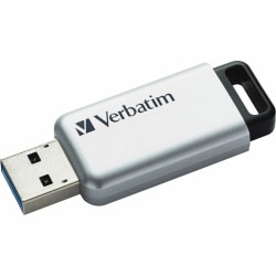 Verbatim Store 'n' Go Secure Pro 32GB USB 3.0 Flash Drive, Silver