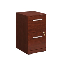 Sauder® Affirm Commercial 20"D Vertical 2-Drawer Mobile Pedestal File Cabinet, Classic Cherry