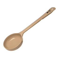 Carlisle Measure Miser Solid Long-Handle Measuring Spoons, 6 Oz, Beige, Pack Of 12