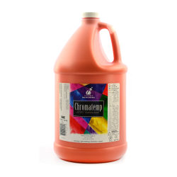 Chroma ChromaTemp Artists' Tempera Paint, 1 Gallon, Orange