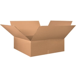 Partners Brand Double-Wall Heavy-Duty Corrugated Cartons, 36" x 36" x 12", Kraft, Box Of 5