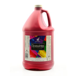 Chroma ChromaTemp Artists' Tempera Paint, 1 Gallon, Red