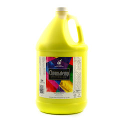 Chroma ChromaTemp Artists' Tempera Paint, 1 Gallon, Yellow