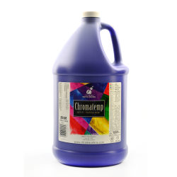 Chroma ChromaTemp Artists' Tempera Paint, 1 Gallon, Ultra Blue