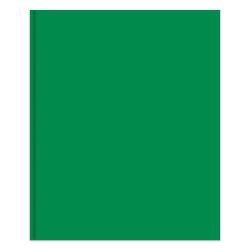 Office Depot® Brand 2-Pocket School-Grade Paper Folder with Prongs, Letter Size, Green