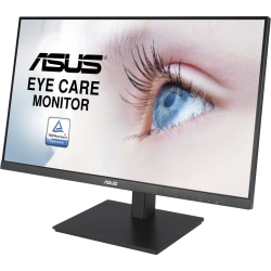 Asus VA24DQSB 24" Class Full HD LCD Monitor - 16:9 - 23.8" Viewable - In-plane Switching (IPS) Technology - LED Backlight - 1980 x 1080 - 16.7 Million Colors - Adaptive Sync - 250 Nit Typical - 5 ms - 75 Hz Refresh Rate - HDMI - VGA - DisplayPort