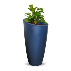 Mayne Modesto Planter, 42"H, Neptune Blue