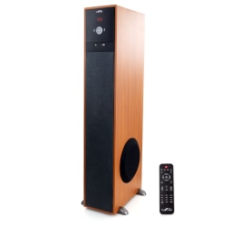 BeFree Sound Bluetooth® Tower Speaker, 35-1/2"H x 6-1/2"W x 11-3/4"D, Wood, 99595897M