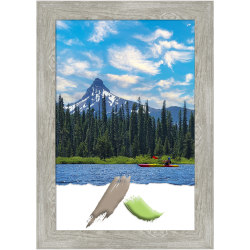 Amanti Art Dove Graywash Picture Frame, 30" x 42", Matted For 24" x 36"