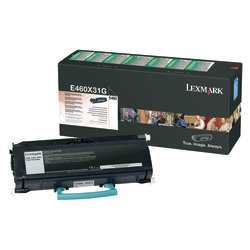 Lexmark™ E460X31G Extra-High-Yield Black Toner Cartridge