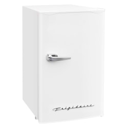 Frigidaire® 3.2-cu.-ft. 65-Watt Eraser-Board Door Retro Compact Fridge, White, EFR331-B-WHITE