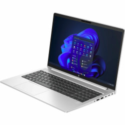 HP ProBook 450 G10 15.6" Notebook - Full HD - 1920 x 1080 - Intel Core i7 13th Gen i7-1355U Deca-core (10 Core) 1.70 GHz - 8 GB Total RAM - 512 GB SSD - Pike Silver Plastic - Intel Chip - Windows 11 Pro - Intel UHD Graphics