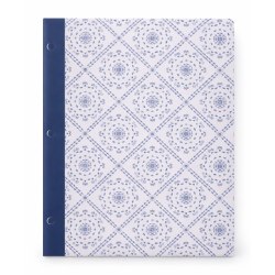 Gartner Studios Dual Pocket Folder, 9-1/4" x 11-1/2", Navy Tile