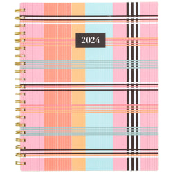 2024 Cambridge® Cher Weekly/Monthly Planner, 8-1/2" x 11", Multicolor, January To December 2024 , 1676-905