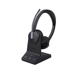 Yealink Dual UC Wireless Headset, Black, 1208673