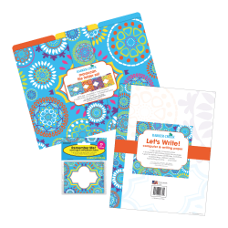Barker Creek Multidesign Get Organized Kit, Letter Size, Moroccan
