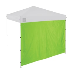 Ergodyne SHAX 6194 Pop-Up Tent Sidewall, 10' x 10', Lime, Total Qty 1
