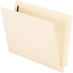 Pendaflex® End Tab Expansion Folders With Fasteners, 3/4" Expansion, 8-1/2" x 11", Manila, Box Of 50 Folders