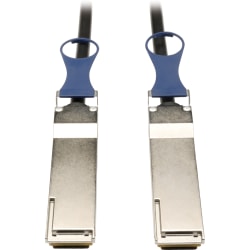Tripp Lite 5M QSFP+ to QSFP+ 40Gb Passive DAC Copper Infiniband Cable QSFP-H40G-CU5M Compatible 16ft, N28205MBK