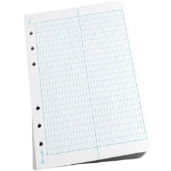 Rite in the Rain® All-Weather Loose-Leaf Copy Paper, Transit Grid, 4 5/8" x 7", 500 Sheets Per Case, 0.54 Lb, 85 Brightness, Case Of 5 Reams