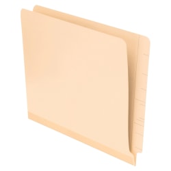 Pendaflex® Reinforced Manila End-Tab Folders, Letter Size, Manila, Box Of 100 Folders