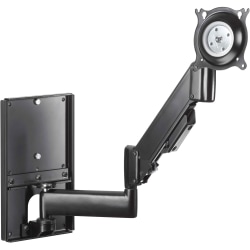 Chief KWGSK110B - Mounting kit (wall mount) - for flat panel - black - wall-mountable