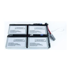 B3E - UPS battery (equivalent to: APC RBC132) - Sealed Lead Acid (SLA) - for P/N: SMC1500-2U, SMC1500-2UTW, SMC1500I-2U, SMT1000R2I-AR, SMT1000RM2UTW, SMT1000RMI2U