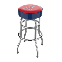 Imperial MLB Backless Swivel Bar Stool, Los Angeles Angels