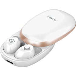 iHome TCH AX-38 Slider True Wireless Bluetooth® In-Ear Earbuds, Rose Gold