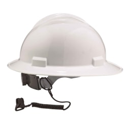 Ergodyne Squids® 3158 Coil Tool Lanyards With Clamps, 2 Lb, Black, Pack Of 6 Lanyards