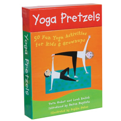 Barefoot Books Yoga Pretzels Activity Cards, Pack Of 50 Cards