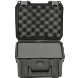 SKB Cases iSeries Protective Case With Cubed Foam, 9-3/8" x 7-3/8" x 9-3/4", Black