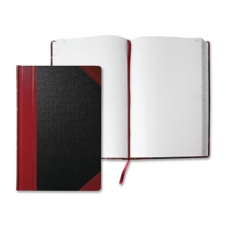 Boorum & Pease Boorum 9 Series Record Rule Account Books - 500 Sheet(s) - Thread Sewn - 8.62"x14.12" Sheet Size - 9500R