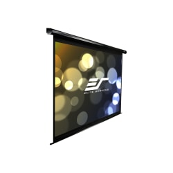 Elite Screens VMAX2 Series VMAX100UWV2 - Projection screen - ceiling mountable, wall mountable - motorized - 100" (100 in) - 4:3 - MaxWhite - black