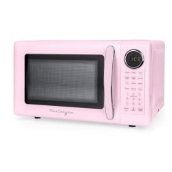 Nostalgia Retro 0.7 Cu. Ft. Countertop Microwave, Pink, Total Qty 1