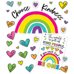 Carson-Dellosa Education Kind Vibes Choose Kindness 75-Piece Bulletin Board Set