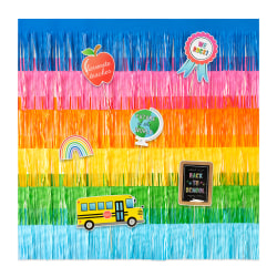 Office Depot® Back-To-School Backdrop Kit, 72" x 12", Multicolor