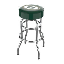 Imperial NFL Backless Swivel Bar Stool, Green Bay Packers