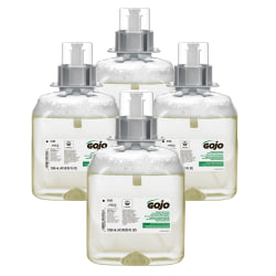 GOJO® FMX-12 Foam Hand Wash Soap, Unscented, 42.27 Oz, Carton Of 4 Bottles