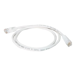 C2G Cat5e Snagless Unshielded (UTP) Network Patch Cable - Patch cable - RJ-45 (M) to RJ-45 (M) - 5 ft - CAT 5e - molded, snagless - white
