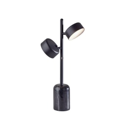 Adesso Bryant LED Table Lamp, 20-3/4"H, Black