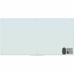 U Brands Dry Erase Board, 72"W x 36"H, Horizontal/Vertical, 1 Each, 3973U0001