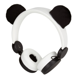 Ativa™ Kids On-Ear Wired Animal Headphones With On-Cord Microphone, Panda