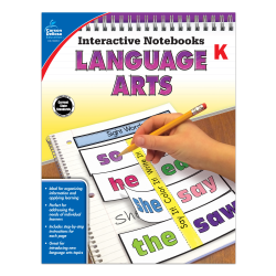 Carson-Dellosa Interactive Language Arts Notebook, Kindergarten